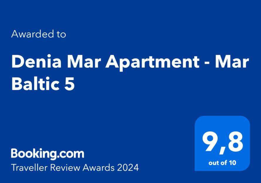 Denia Mar Apartment - Mar Baltic 5 Exteriör bild